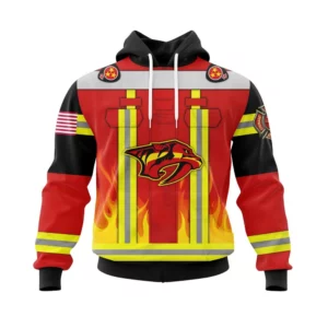 Hoodie Nashville Predators Honnor Firefighter Uniform V0622 QTNHL080524A3753HD