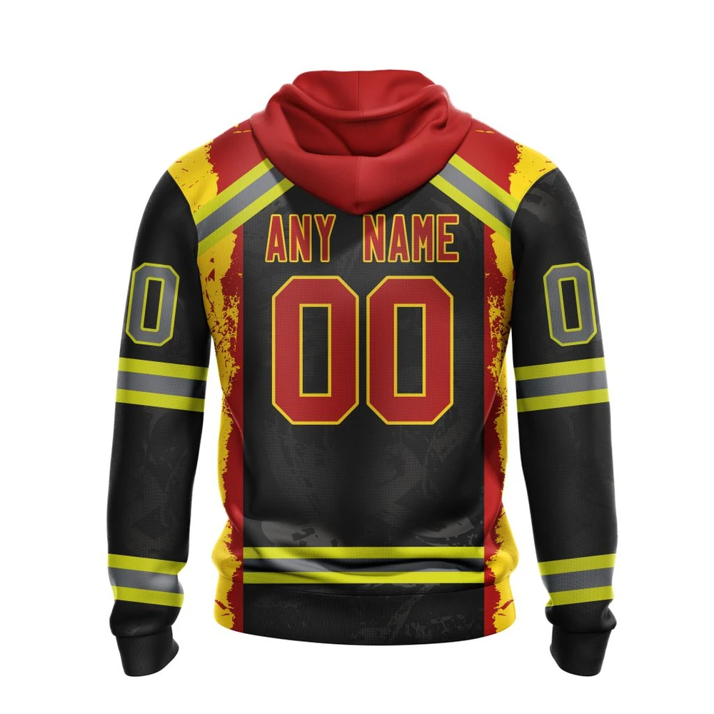 Hoodie Nashville Predators, Honnor Firefighter V0322 QTNHL080524A3872HD - Image 2