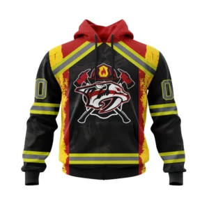 Hoodie Nashville Predators, Honnor Firefighter V0322 QTNHL080524A3872HD