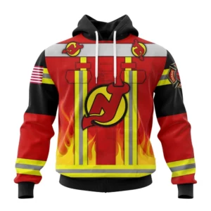 Hoodie New Jersey Devils Honnor Firefighter Uniform V0622 QTNHL080524A3763HD