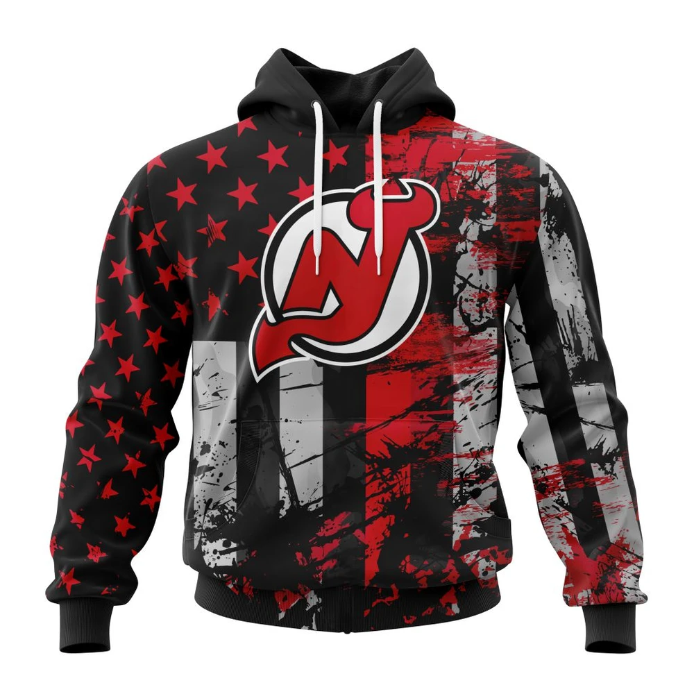 Hoodie New Jersey Devils, Specialized Jersey For America QTNHL080524A3231HD