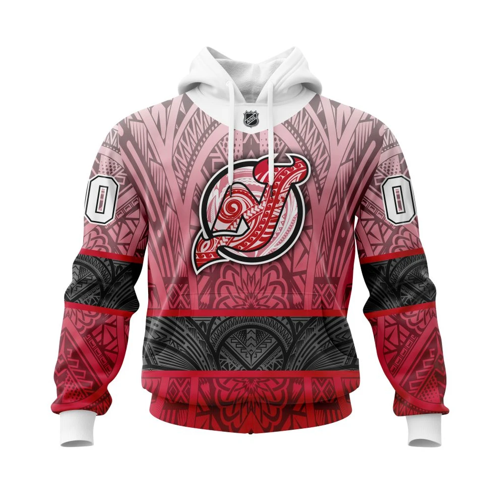 Hoodie New Jersey Devils, Specialized Native With Samoa Culture V0222 QTNHL080524A3839HD
