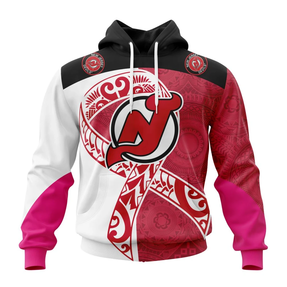 Hoodie New Jersey Devils, Specialized Samoa Fights Cancer Jersey QTNHL080524A3291HD