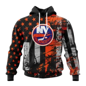 Hoodie New York Islanders, Specialized Jersey For America QTNHL080524A3229HD