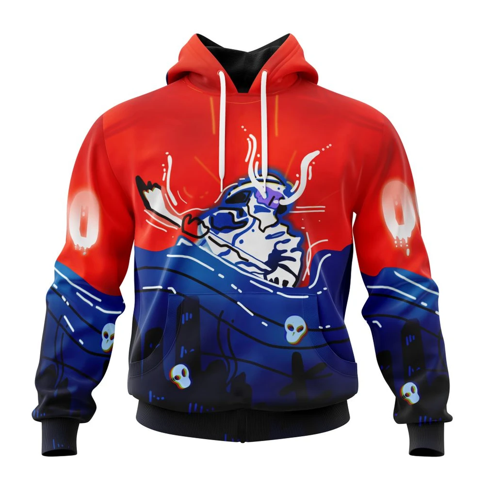 Hoodie New York Islanders, Specialized Jersey For Halloween Night QTNHL080524A3340HD