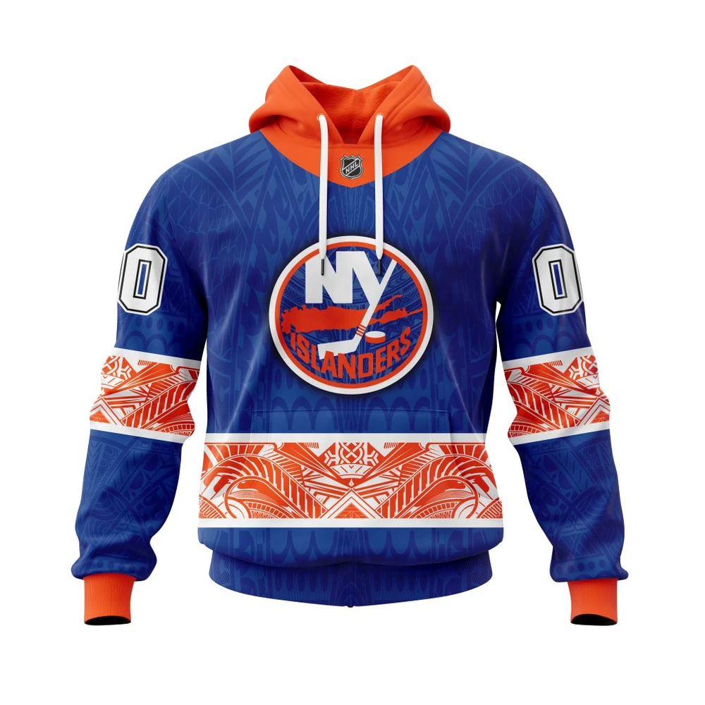 Hoodie New York Islanders, Specialized Native With Samoa Culture V0222 QTNHL080524A408HD