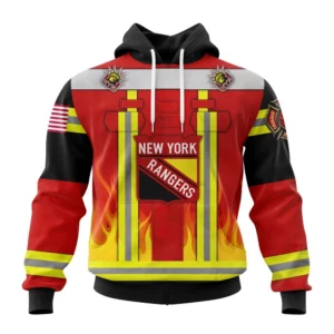 Hoodie New York Rangers Honnor Firefighter Uniform V0622 QTNHL080524A3750HD