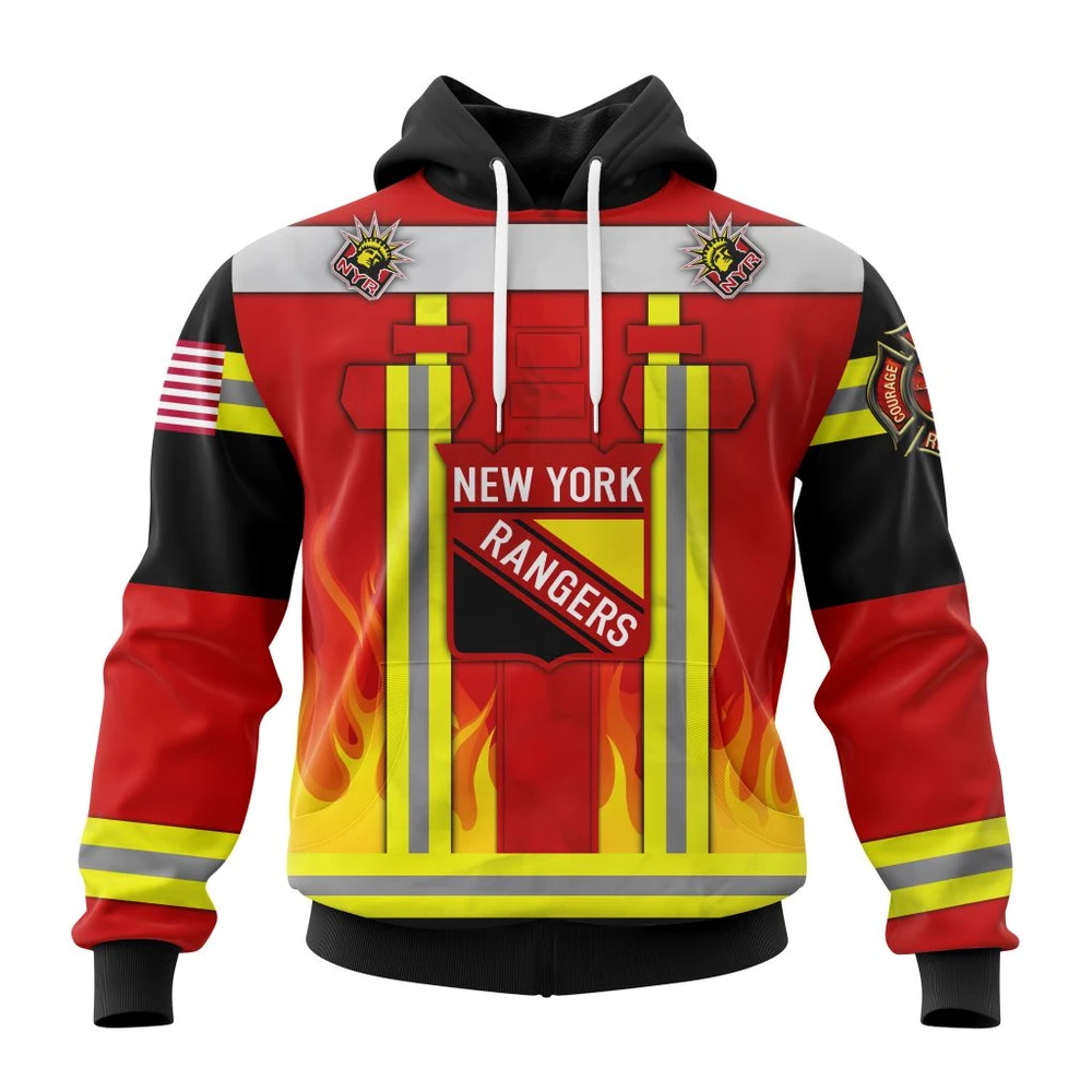 Hoodie New York Rangers Honnor Firefighter Uniform V0622 QTNHL080524A3750HD