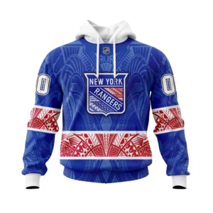 Hoodie New York Rangers, Specialized Native With Samoa Culture V0222 QTNHL080524A3890HD
