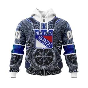 Hoodie New York Rangers , Specialized Norse Viking Symbols St2201 QTNHL080524A3889HD