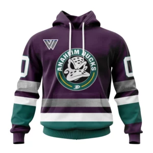Hoodie NHL Anaheim Ducks Mighty Ducks 30Th Anniversary QTNHL080524A20HD