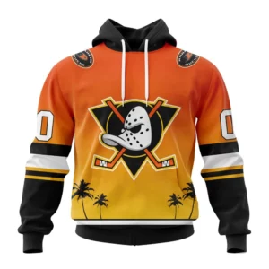 Hoodie NHL Anaheim Ducks Personalize Gradient Series Concept St2301 QTNHL080524A1359HD