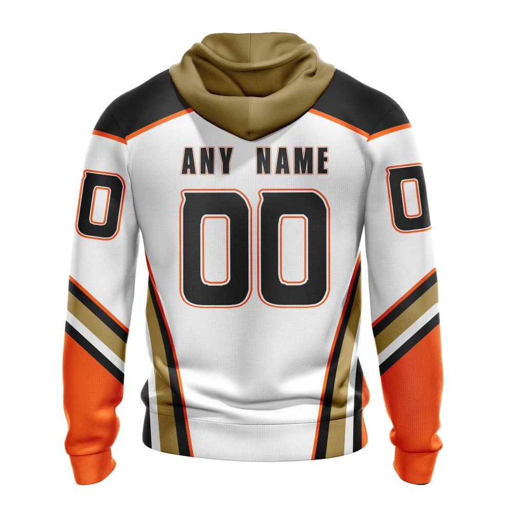 Hoodie NHL Anaheim Ducks Personalized Away With 30Th Anniversary Logo QTNHL080524A1566HD - Image 2