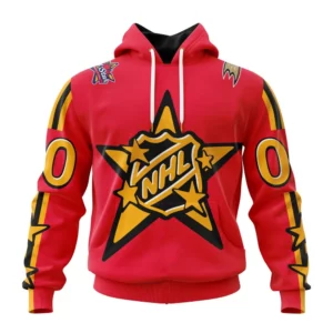 Hoodie NHL Anaheim Ducks Personalized NHL All-Star Game QTNHL080524A850HD