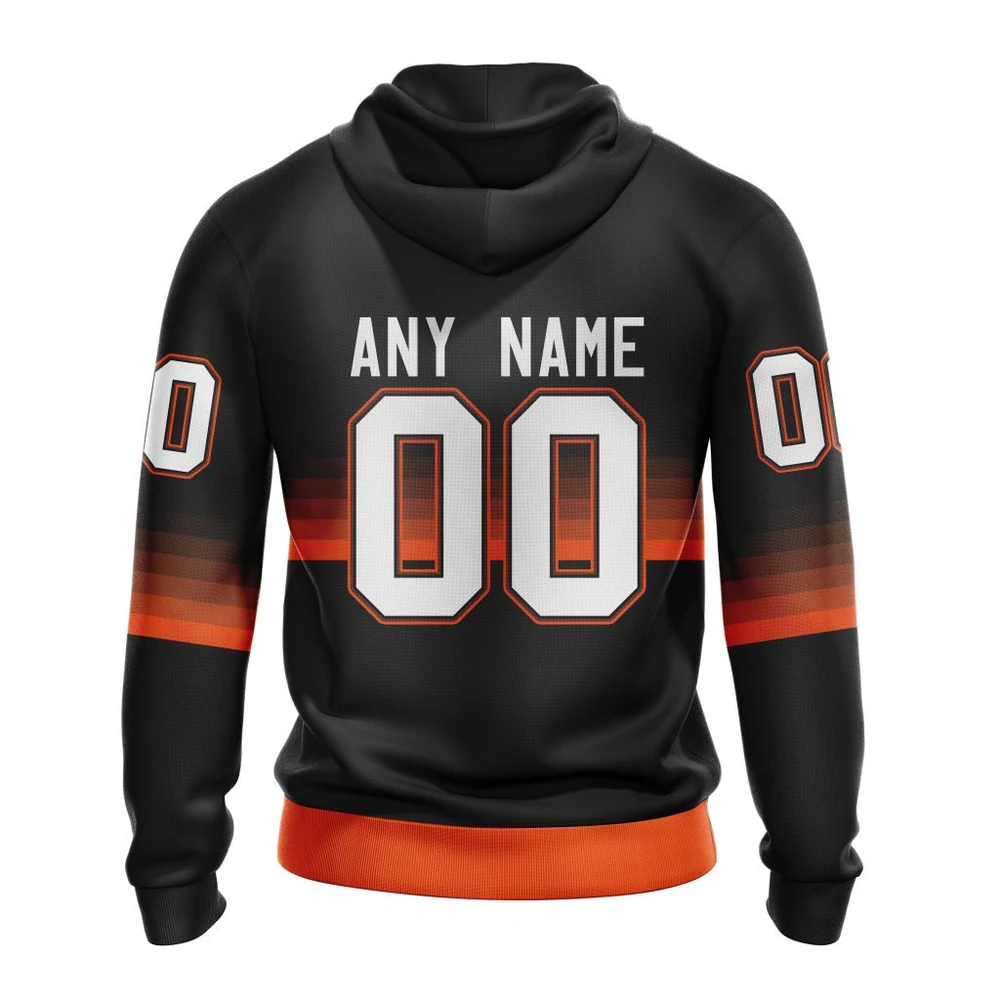 Hoodie NHL Anaheim Ducks Special Black And Gradient Design St2301 QTNHL080524A1422HD - Image 2