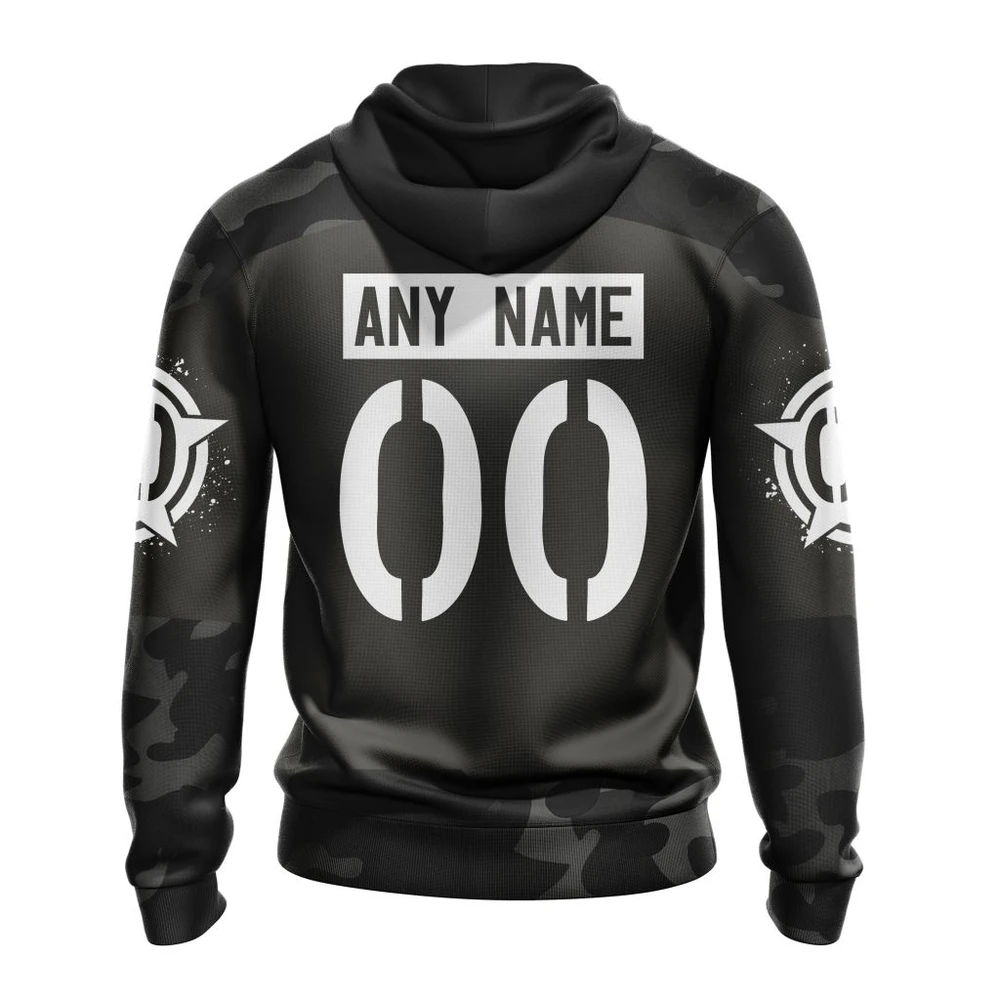 Hoodie NHL Anaheim Ducks Special Black Camo Design For Veterans Day St2304 QTNHL080524A1623HD - Image 2