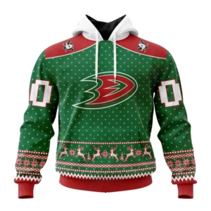 Hoodie NHL Anaheim Ducks Special Christmas Apparel St2201 QTNHL080524A3055HD