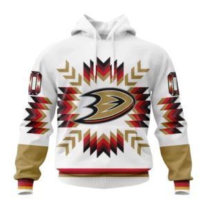 Hoodie NHL Anaheim Ducks Special Design With Native Pattern St2302 QTNHL080524A1594HD