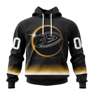 Hoodie NHL Anaheim Ducks Special Eclipse Design St2401 QTNHL080524A645HD