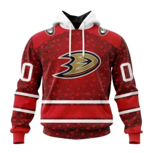 Hoodie NHL Anaheim Ducks Special Gift For Valentines Day St2401 QTNHL080524A1009HD