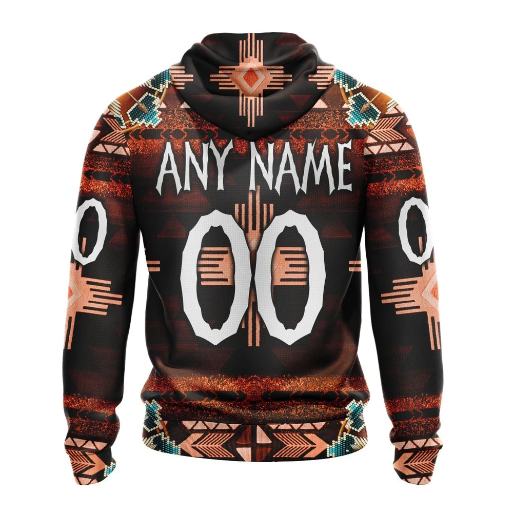 Hoodie NHL Anaheim Ducks Special Native Costume Design St2202 QTNHL080524A2694HD - Image 2