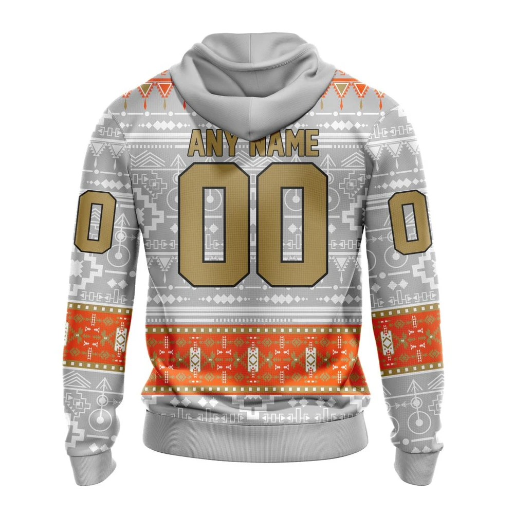Hoodie NHL Anaheim Ducks Special Native Design St2302 QTNHL080524A2071HD - Image 2