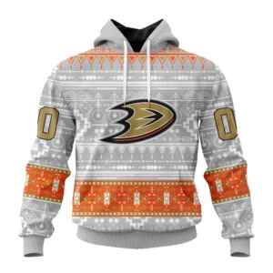 Hoodie NHL Anaheim Ducks Special Native Design St2302 QTNHL080524A2071HD