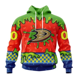 Hoodie NHL Anaheim Ducks Special Nickelodeon Design St2301 QTNHL080524A1196HD