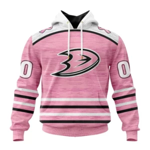 Hoodie NHL Anaheim Ducks Special Pink Fight Breast Cancer Design St2304 QTNHL080524A1759HD
