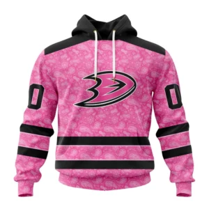 Hoodie NHL Anaheim Ducks Special Pink Fight Breast Cancer St2306 QTNHL080524A1654HD