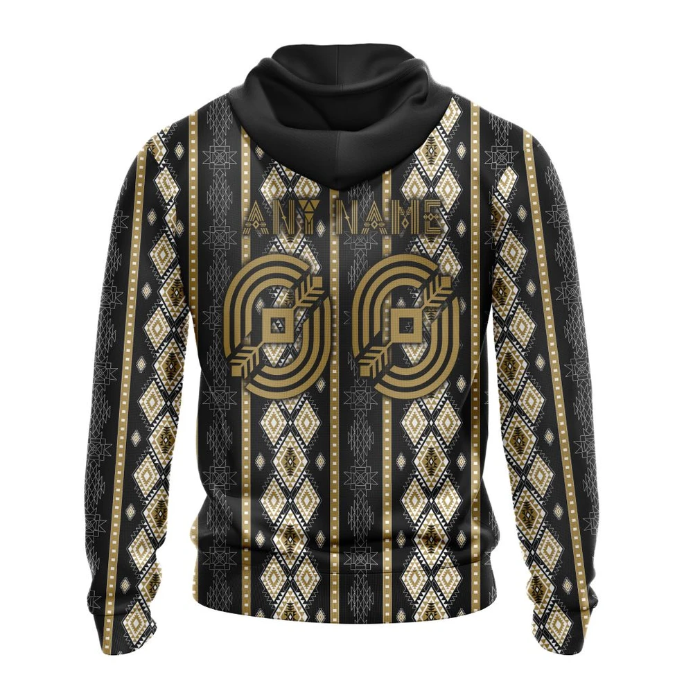 Hoodie NHL Anaheim Ducks Special Skull Native Design St2301 QTNHL080524A2127HD - Image 2