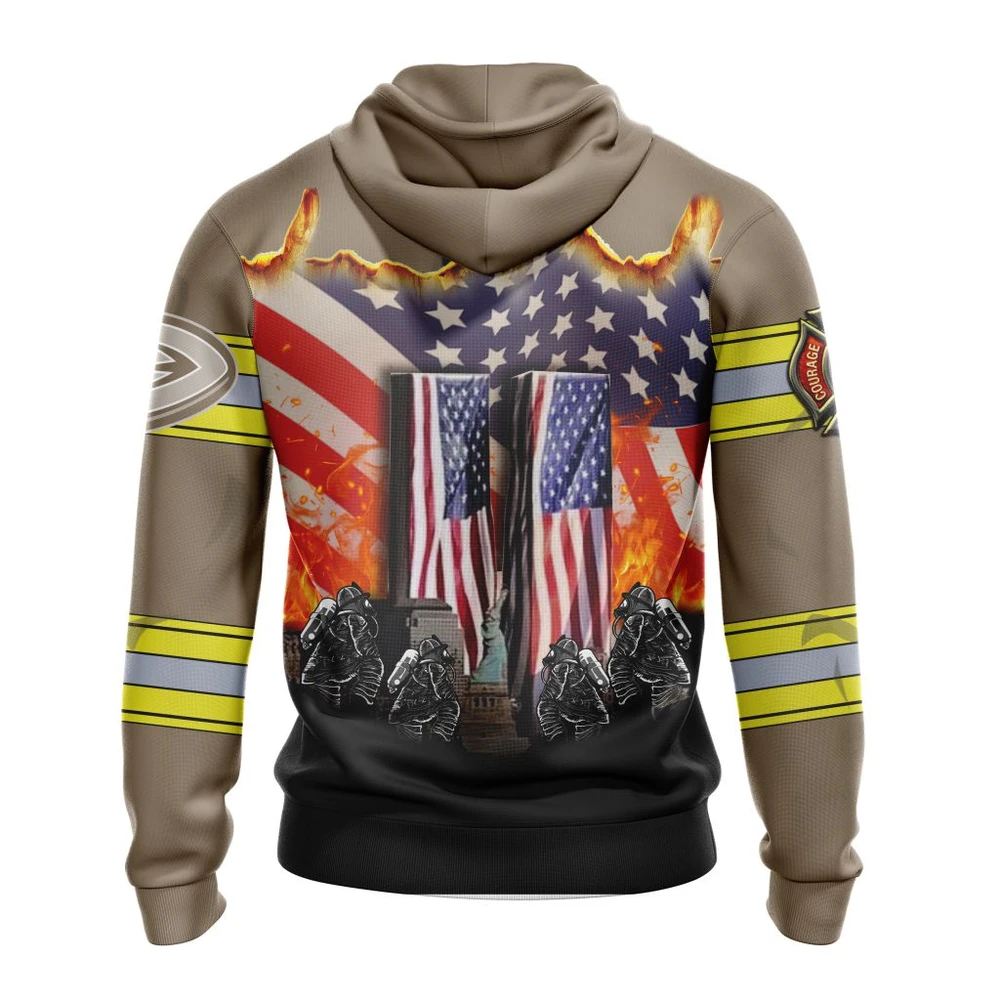 Hoodie NHL Anaheim Ducks, Specialized Concepts For Honor Patriot Day V0122 QTNHL080524A3717HD - Image 2