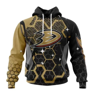 Hoodie NHL Anaheim Ducks, Specialized Design With Motocross Syle V0222 QTNHL080524A3398HD