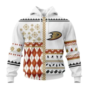 Hoodie NHL Anaheim Ducks, Specialized Unisex Christmas Is Coming V01 QTNHL080524A2922HD