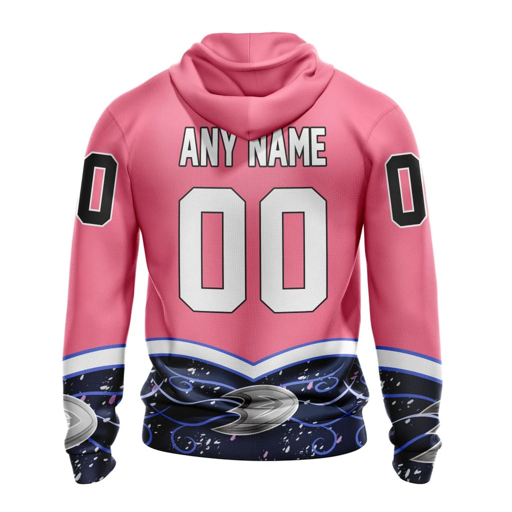 Hoodie NHL Anaheim Ducks, Specialized Unisex For Hockey Fights Cancer QTNHL080524A2838HD - Image 2