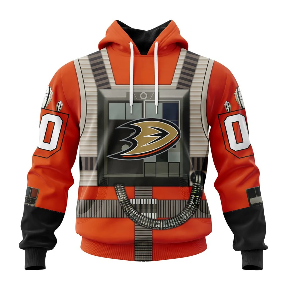 Hoodie NHL Anaheim Ducks Star Wars Rebel Pilot Design St2201 QTNHL080524A2338HD