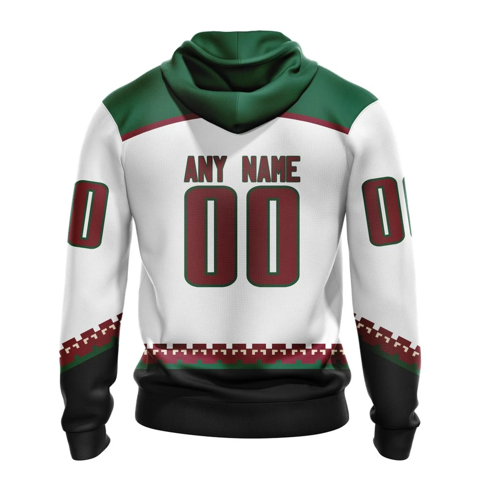 Hoodie NHL Arizona Coyotes Away Kits QTNHL080524A1529HD - Image 2
