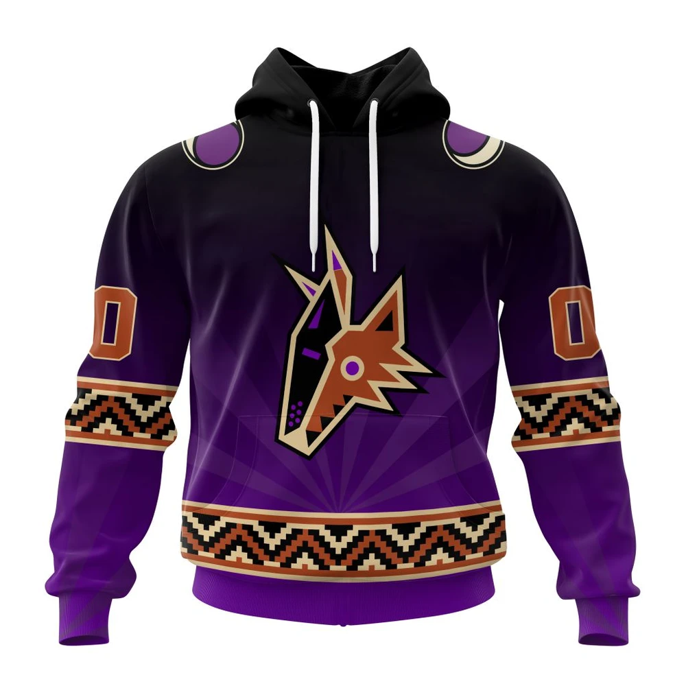 Hoodie NHL Arizona Coyotes Personalized Alternate Concepts Kits St2401 QTNHL080524A535HD
