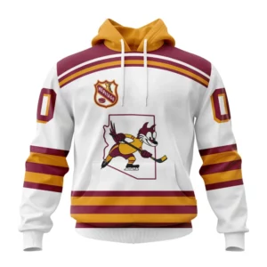 Hoodie NHL Arizona Coyotes Personalized Heritage Design St2401 QTNHL080524A677HD