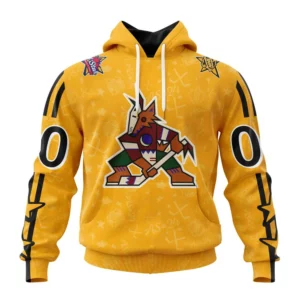 Hoodie NHL Arizona Coyotes Special All-Star Game Design St2401 QTNHL080524A819HD