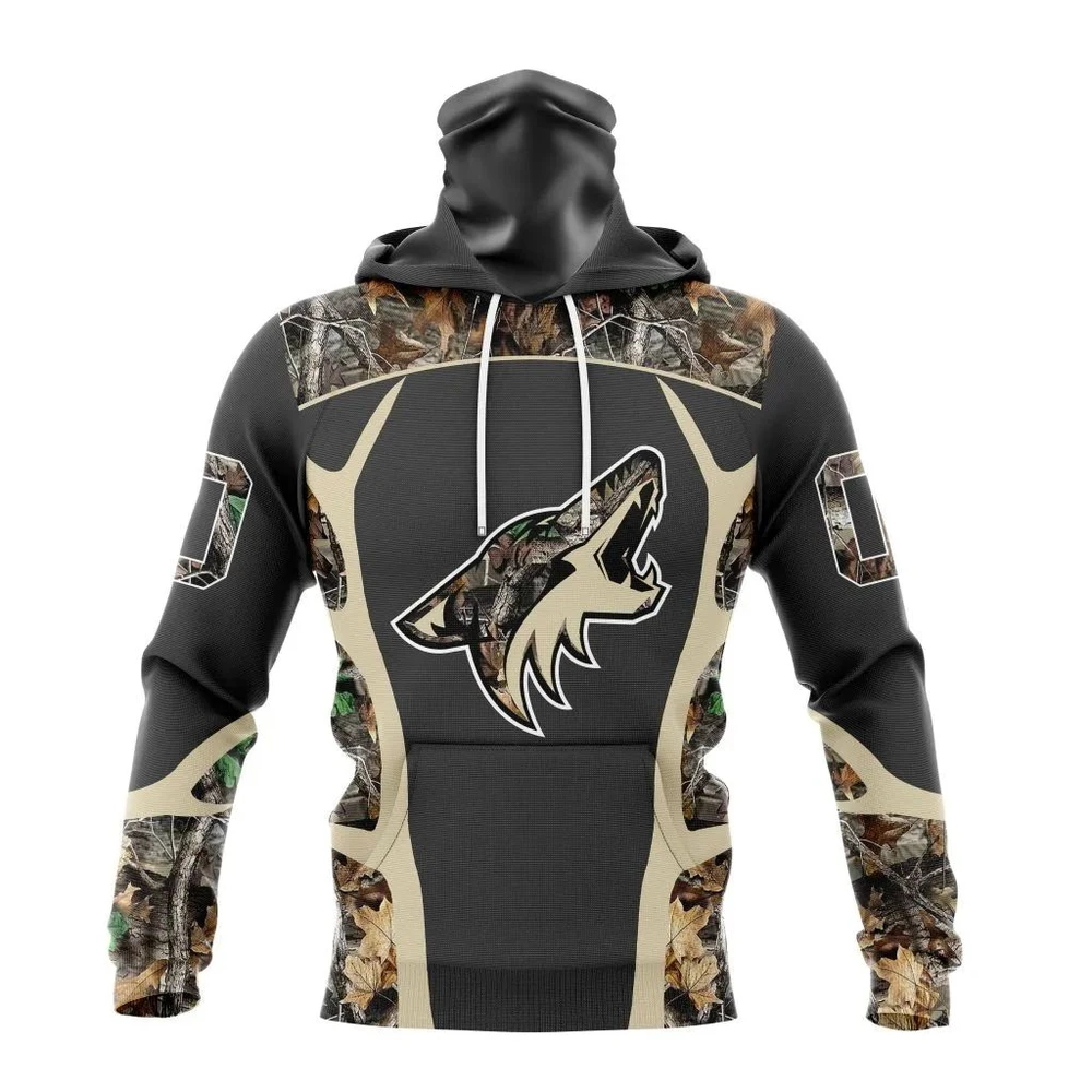 Hoodie NHL Arizona Coyotes Special Camo Hunting Design V2302 QTNHL080524A2223HD