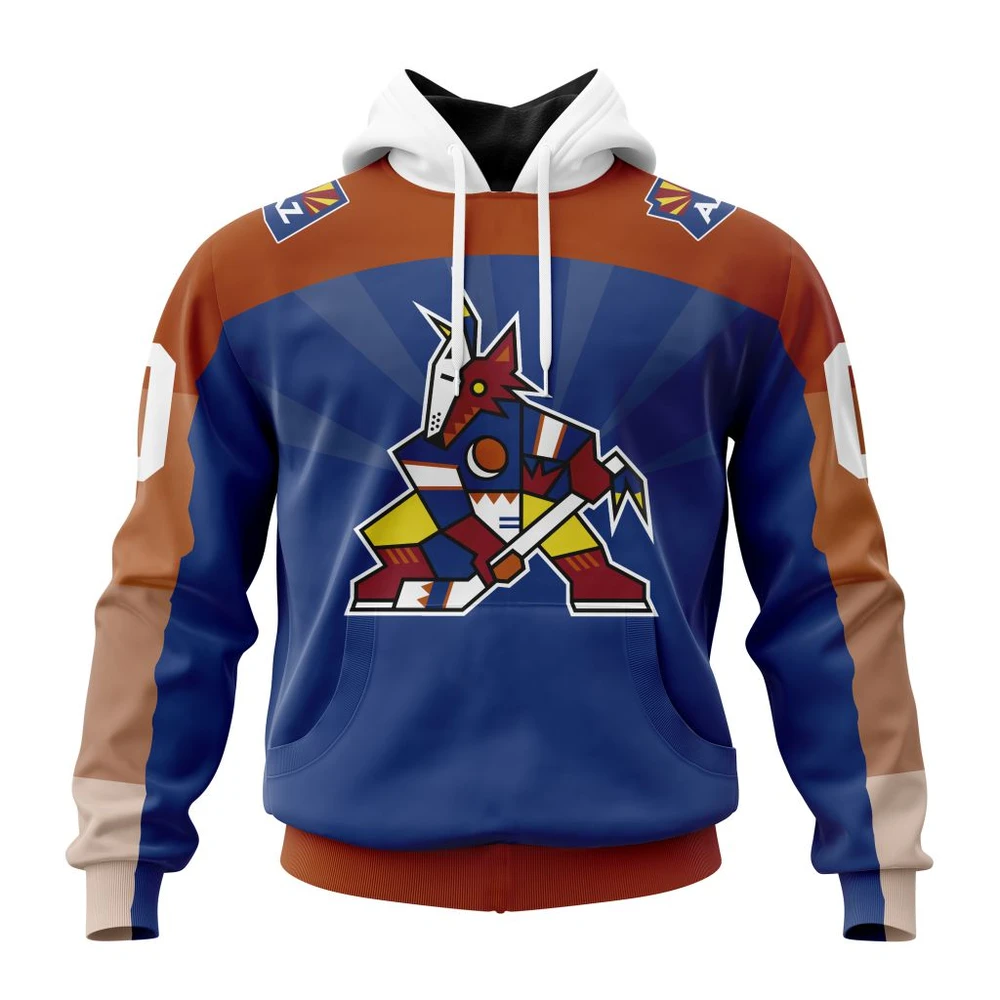 Hoodie NHL Arizona Coyotes Special City Connect Design St2402 QTNHL080524A882HD