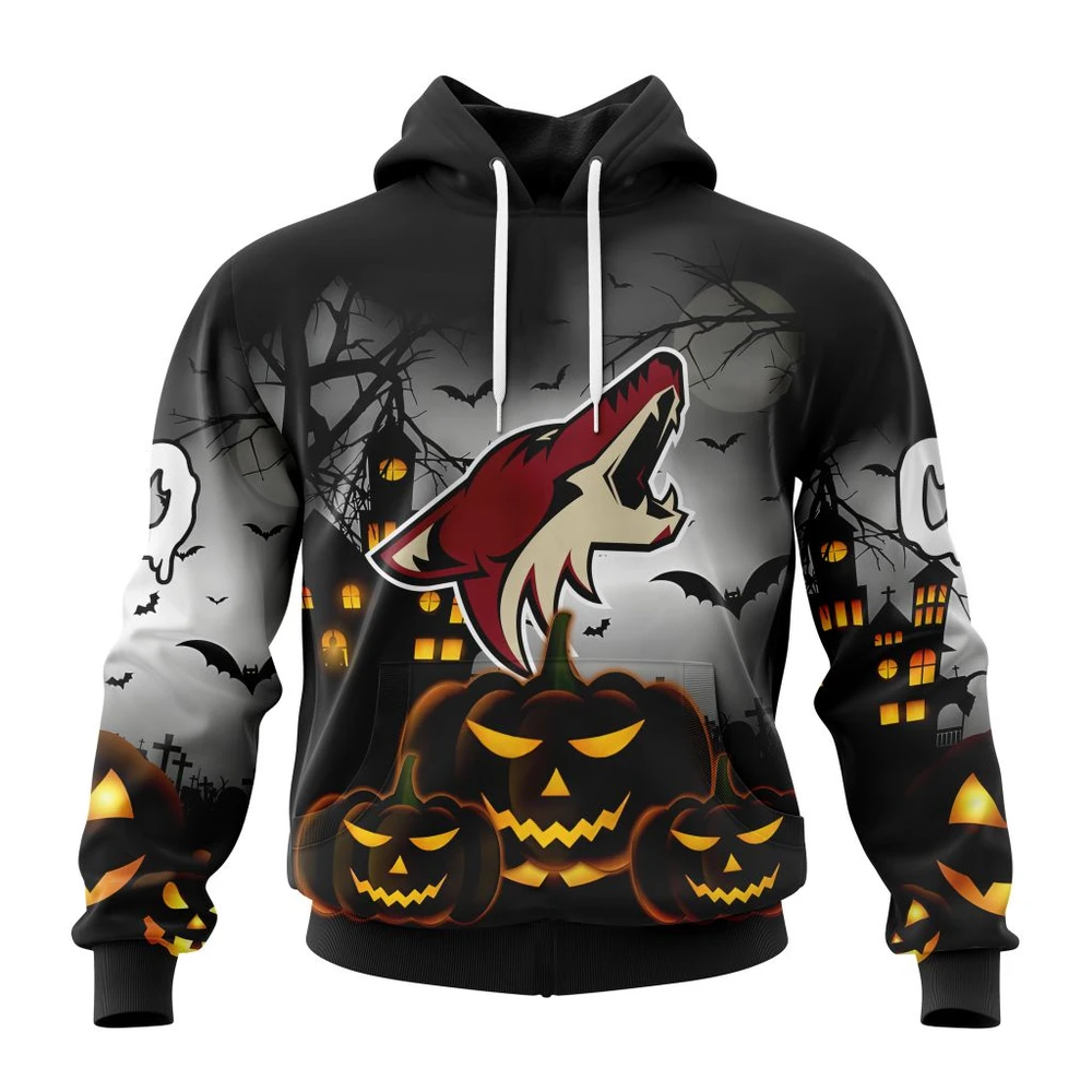 Hoodie NHL Arizona Coyotes Special Design For Halloween St2302 QTNHL080524A2011HD