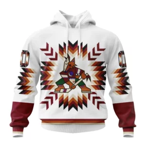 Hoodie NHL Arizona Coyotes Special Design With Native Pattern St2302 QTNHL080524A1595HD