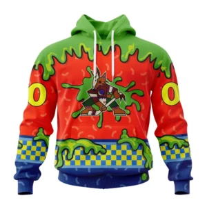 Hoodie NHL Arizona Coyotes Special Nickelodeon Design St2301 QTNHL080524A1197HD