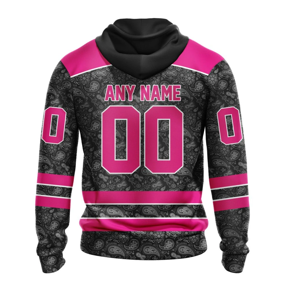 Hoodie NHL Arizona Coyotes Special Pink In The Rink Fight Breast Cancer St2301 QTNHL080524A2096HD - Image 2
