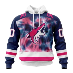 Hoodie NHL Arizona Coyotes Special Pink October Fight Breast Cancer St2303 QTNHL080524A1847HD