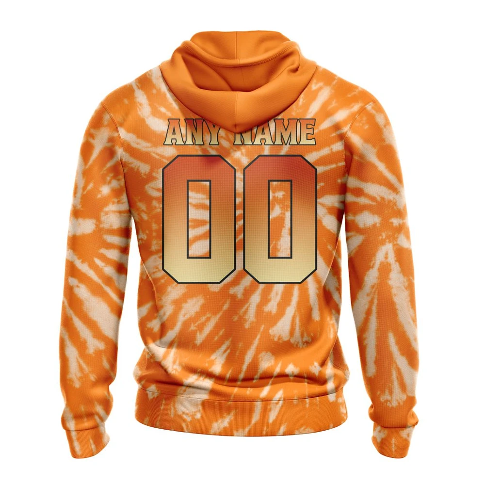 Hoodie NHL Arizona Coyotes Special Retro Vintage Tie Dye St2201 QTNHL080524A3080HD - Image 2