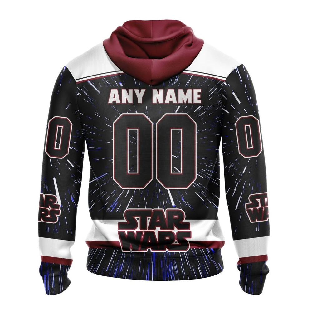 Hoodie NHL Arizona Coyotes Special Star Wars Design St2303 QTNHL080524A1136HD - Image 2