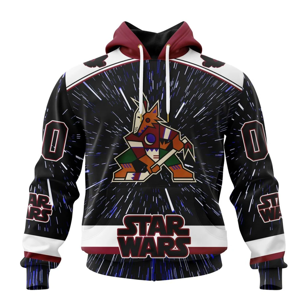 Hoodie NHL Arizona Coyotes Special Star Wars Design St2303 QTNHL080524A1136HD